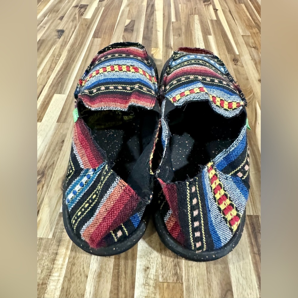 Like New Men’s Sanuk Hippie Loafers 13 - Picture 7 of 10